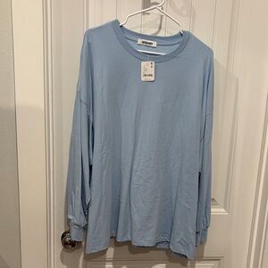 Daydreamer Sky Blue Long Sleeve Tee